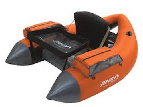 Outcast Fish Cat 4 Deluxe LCS - Burnt Orange - Float Tube