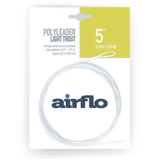 Airflo Polyleader | 5' Light Trout