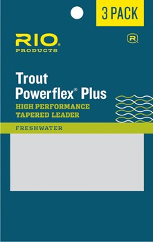 Rio Powerflex Plus 9 ft. Leader 3 Pack