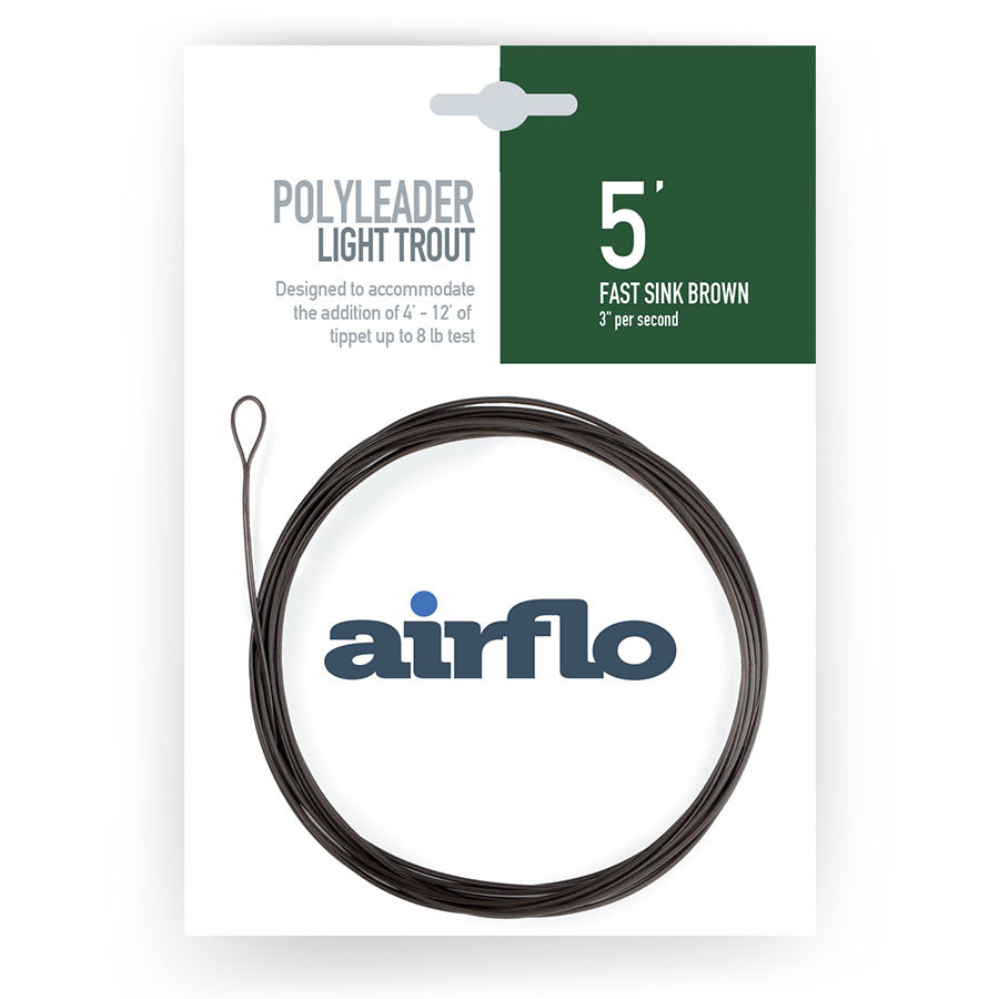 Airflo Polyleader | 5' Light Trout
