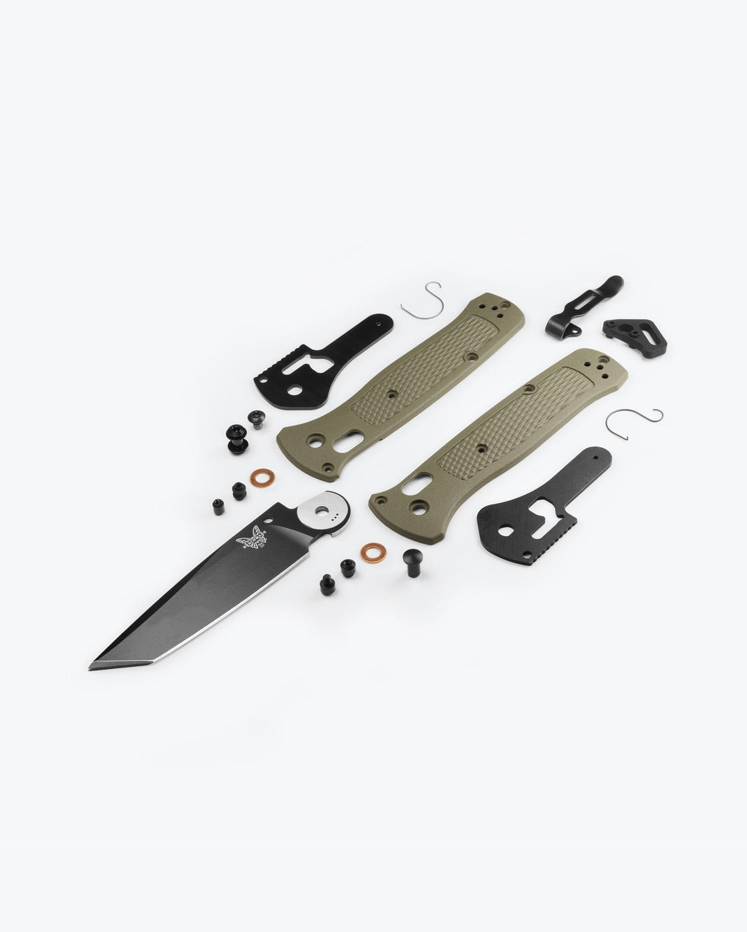 Benchmade Bailout 537BK-06 Ranger Green Grivory, view 6