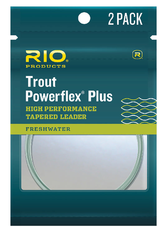 Rio Powerflex Plus 9 ft. Leader 2 Pack