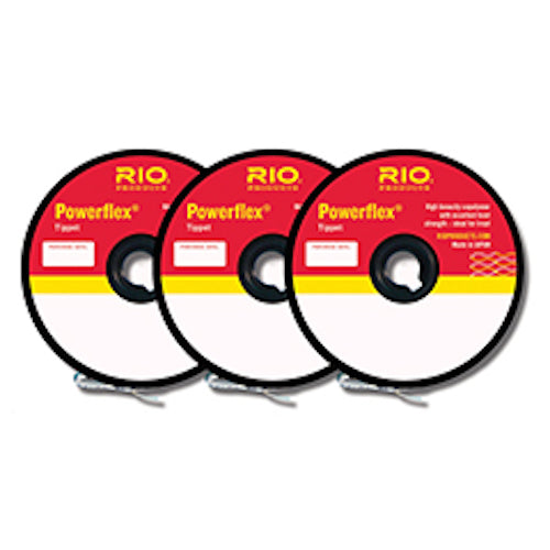 Rio Powerflex Tippet - 3 Pack