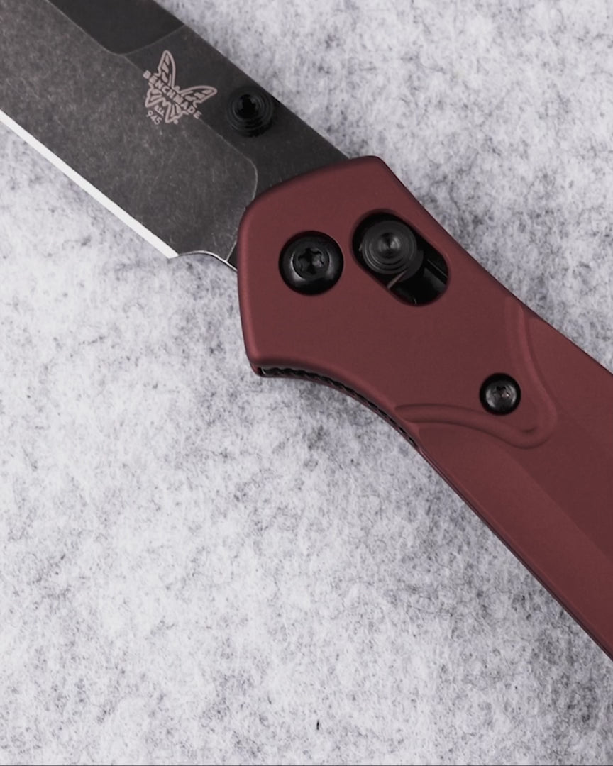 Benchmade Mini Osborne Burnt Copper Aluminum | MagnaCut | Reverse Tanto
