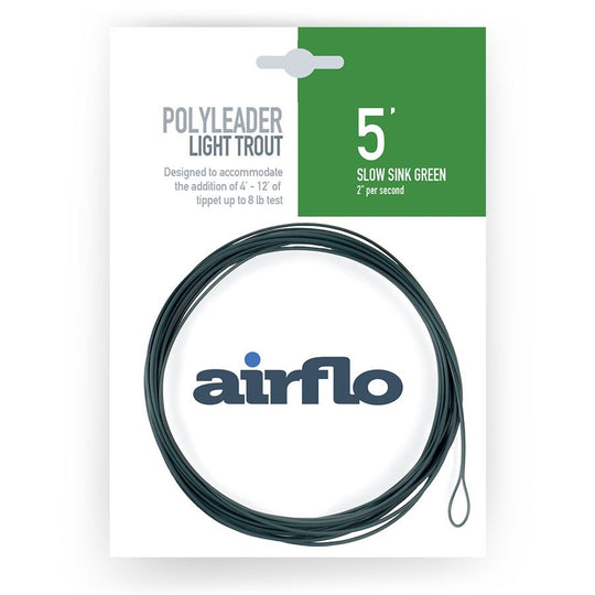 AirFlo Light Trout Polyleader 5'