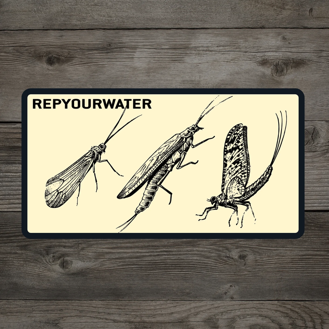 Rep Your Water - The Hatch Sticker