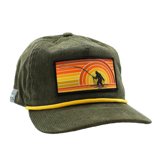 Rep Your Water - Sunset Squatch Corduroy Edition Hat