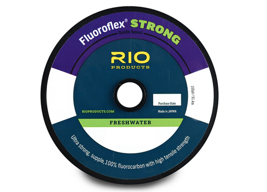 Rio Fluoroflex Strong Tippet Material 100 yd. Guide Spool - Fly Fishing