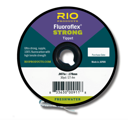 Rio Fluoroflex Strong Tippet Material 30 yd. Spool - Fly Fishing