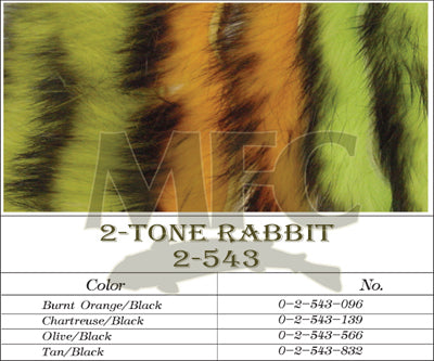 Montana Fly Company Rabbit Strips 2 Tone