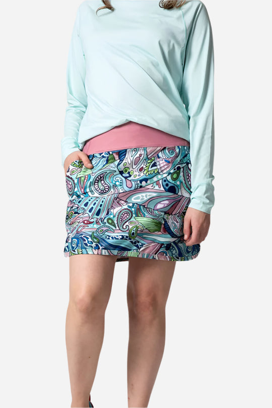 Radiant Redfish Skort