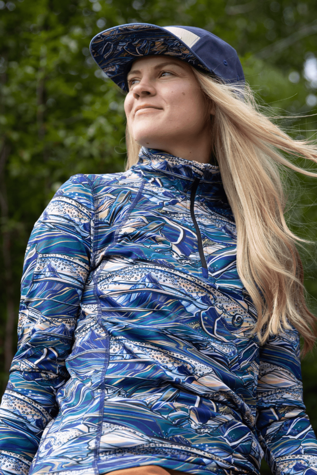 Rainbow Ridge Thermal 1/4 Zip Top