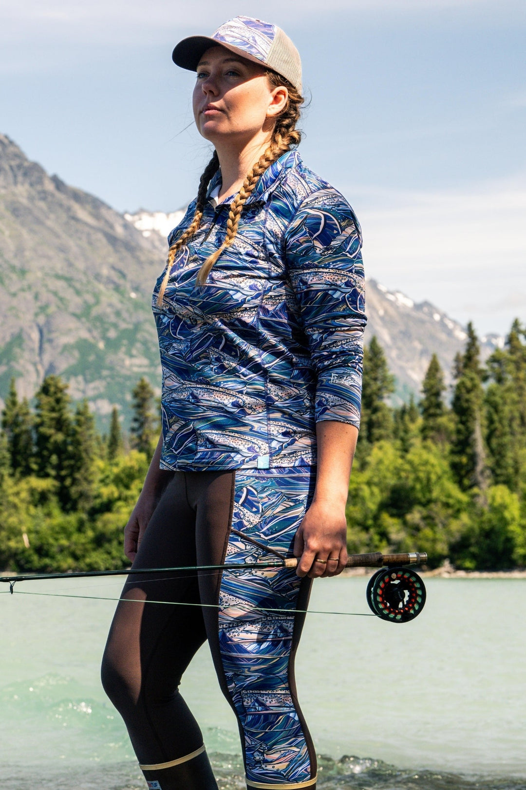 Rainbow Ridge Thermal 1/4 Zip Top