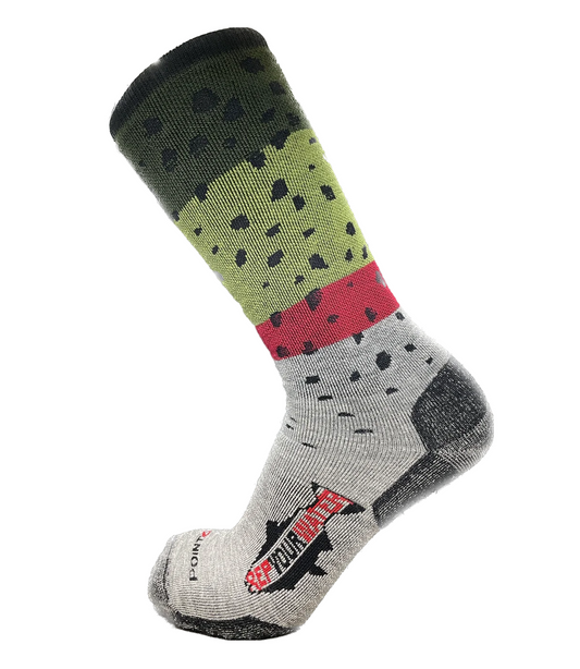 Rep Your Water Trout Socks | Rainbow Trout