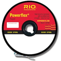 Rio Powerflex Tippet Material 100 yd. Spool - Guide Spool - Fly Fishing