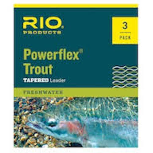 Rio Powerflex 9-ft. Leader 3-Pack