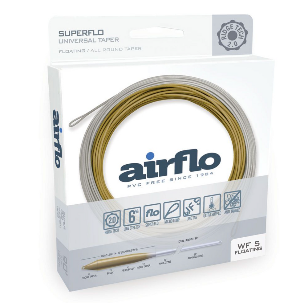 Airflo Superflo Ridge 2.0 Universal Taper Floating Fly Lines