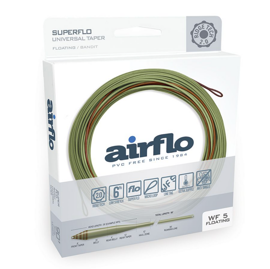 Airflo Superflo Ridge 2.0 Universal Taper Floating Fly Lines