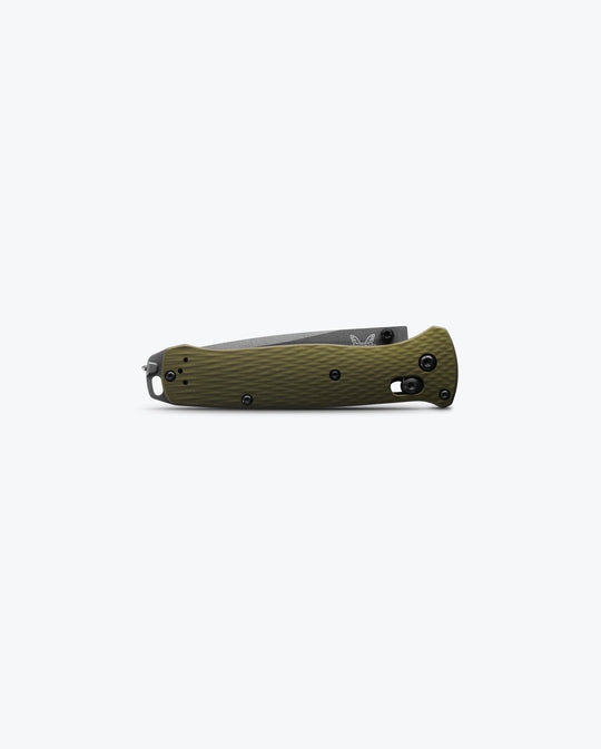 Benchmade Bailout 537SGY-1 Woodland Green serrated, view 3