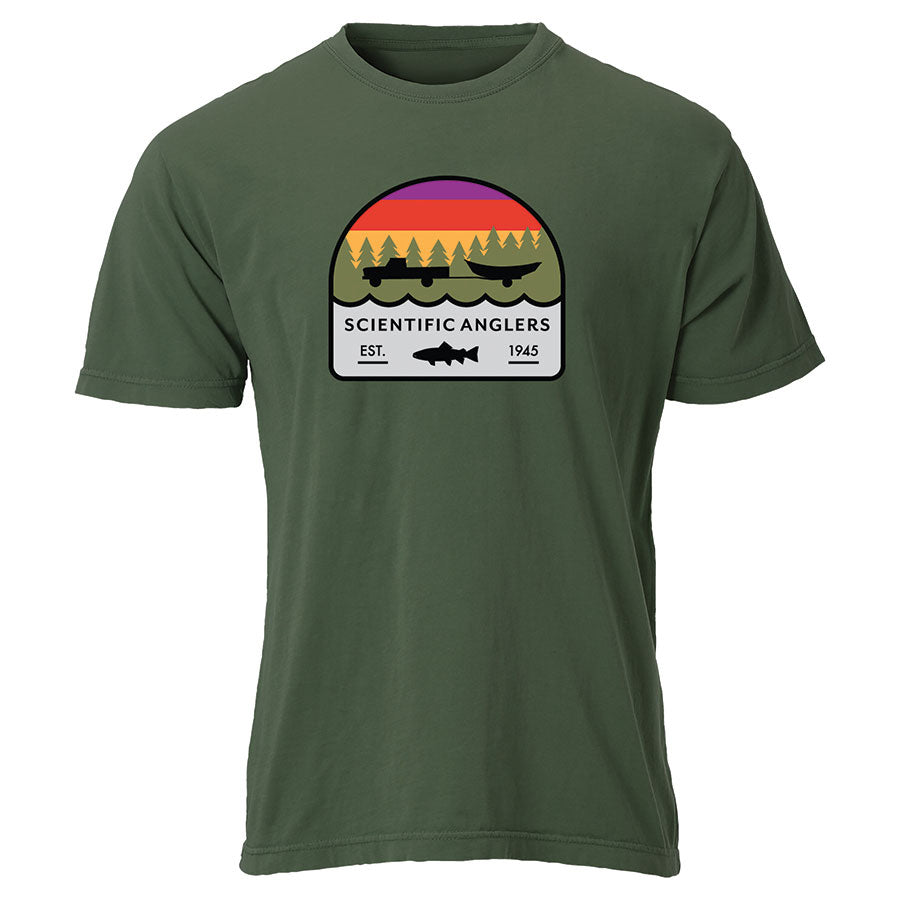 Scientific Anglers Olive Truck/Drift Boat T-Shirt