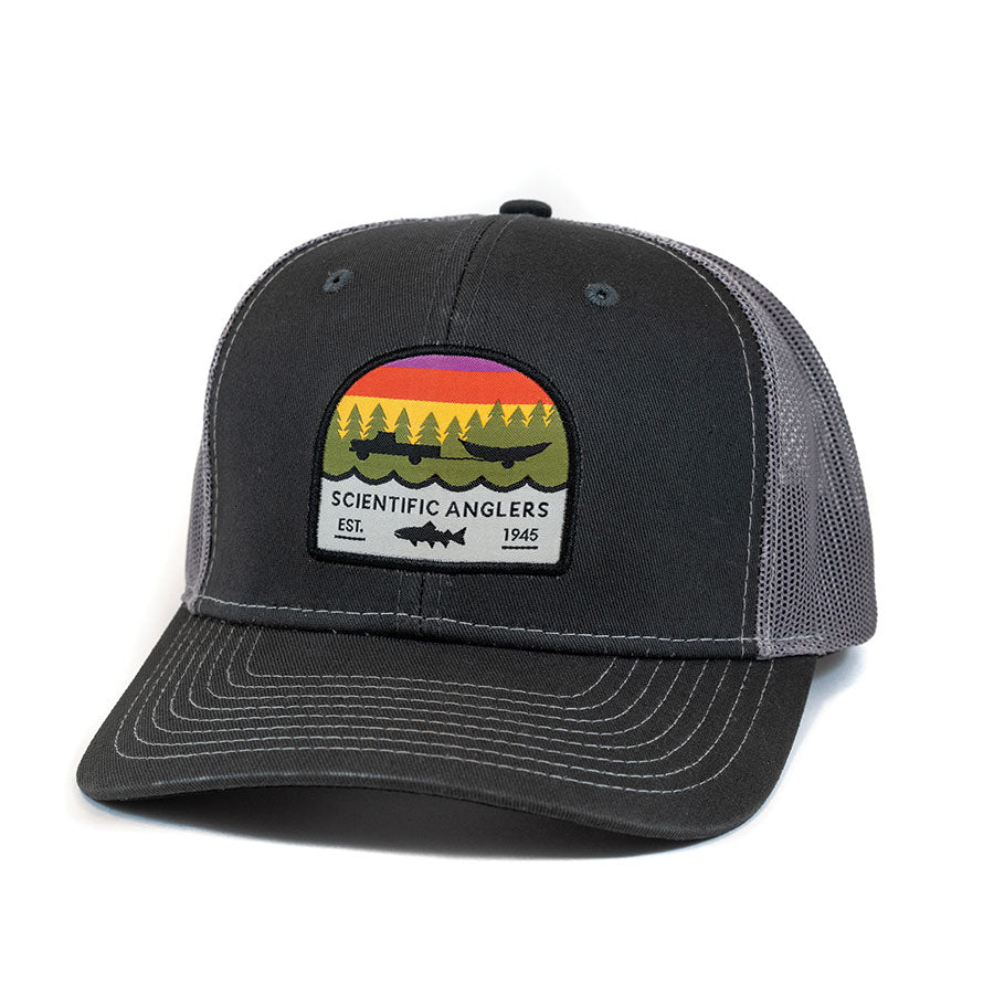 Scientific Anglers Trout Dark Gray Front/Dark Gray Mesh Back Hat