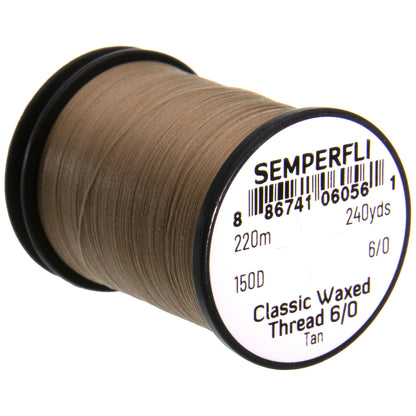 SemperFli Classic Waxed Thread 6/0 240 Yards