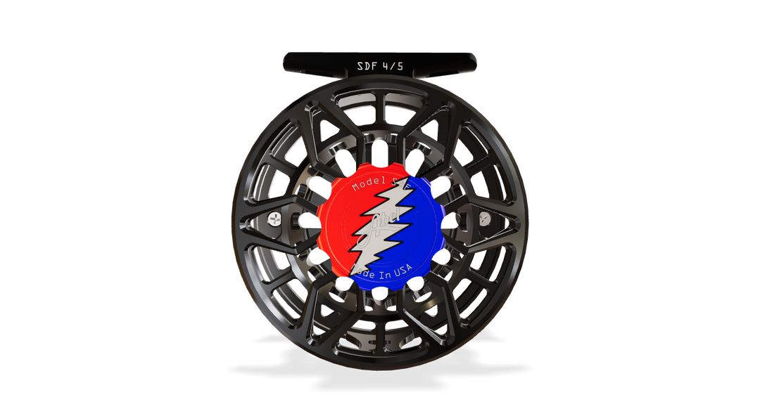 Abel SDF 4/5 Fly Reel | Grateful Dead Bolt