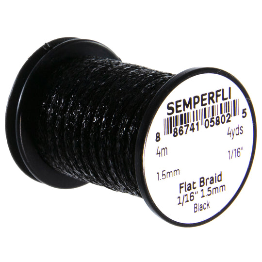 SemperFli Flat Braid 1.5mm 1/16"