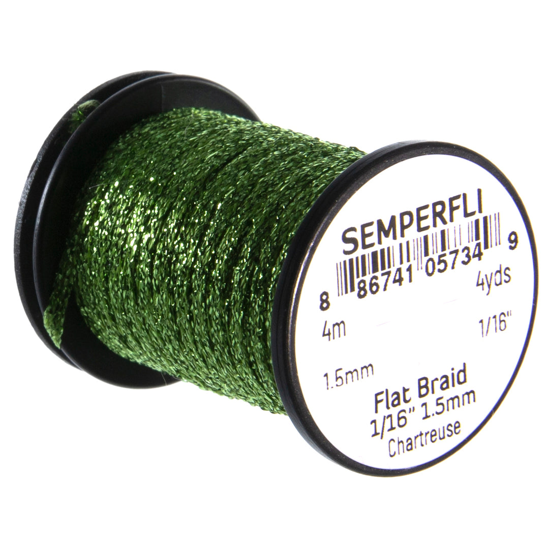 SemperFli Flat Braid 1.5mm 1/16"