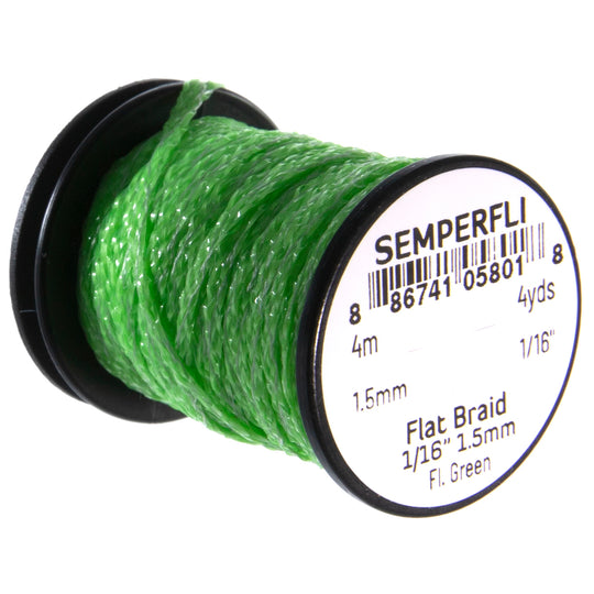 SemperFli Flat Braid 1.5mm 1/16"