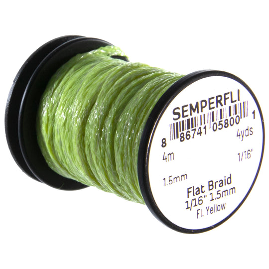 SemperFli Flat Braid 1.5mm 1/16"