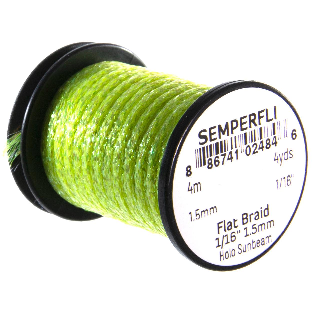 SemperFli Flat Braid 1.5mm 1/16"