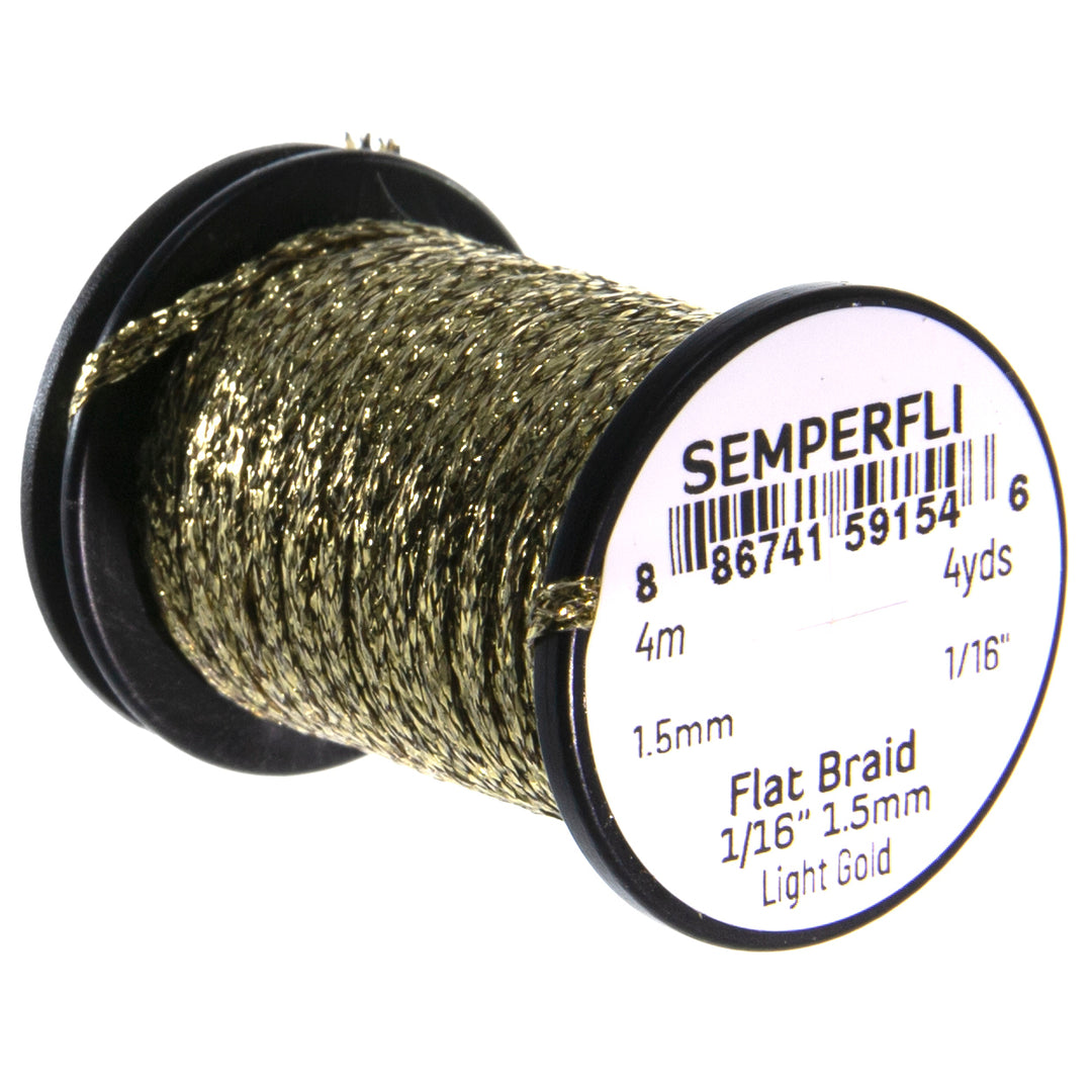 SemperFli Flat Braid 1.5mm 1/16"