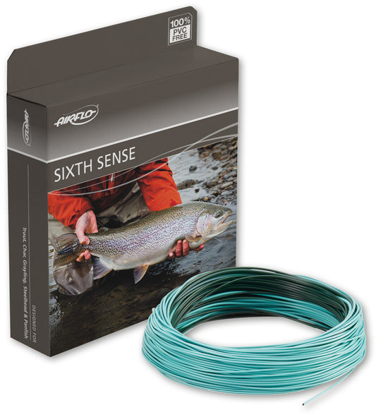 Airflo Striper Sixth Sense Core Fly Line WF Sink 7 - Black