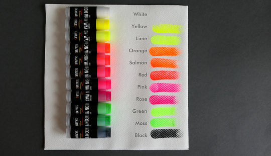 Skafars Neon Euro Nymphing Wax Sighter Tubes