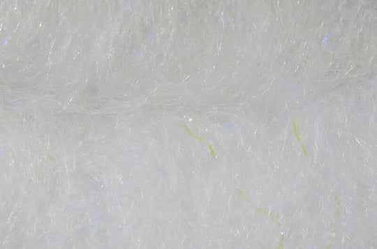 Hareline Laser Dub White