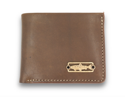 Sight Line Provisions - Trout + Textile Leather Wallet