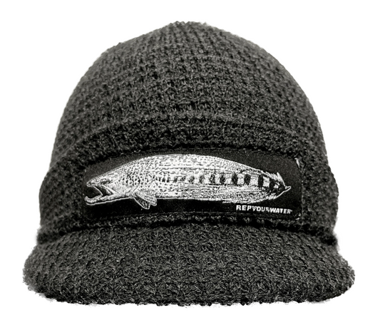 Rep Your Water - Salmo Streamer Brimmed Knit Hat