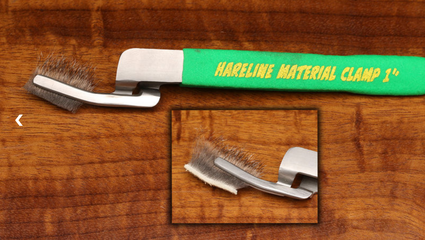 Hareline 1 Inch Long Material Clamp Set