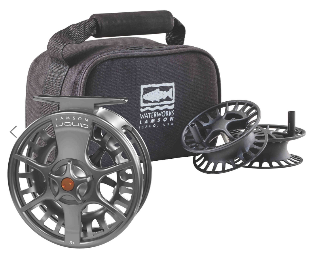 Lamson Liquid 3 Pack Fly Fishing Reel and Spools