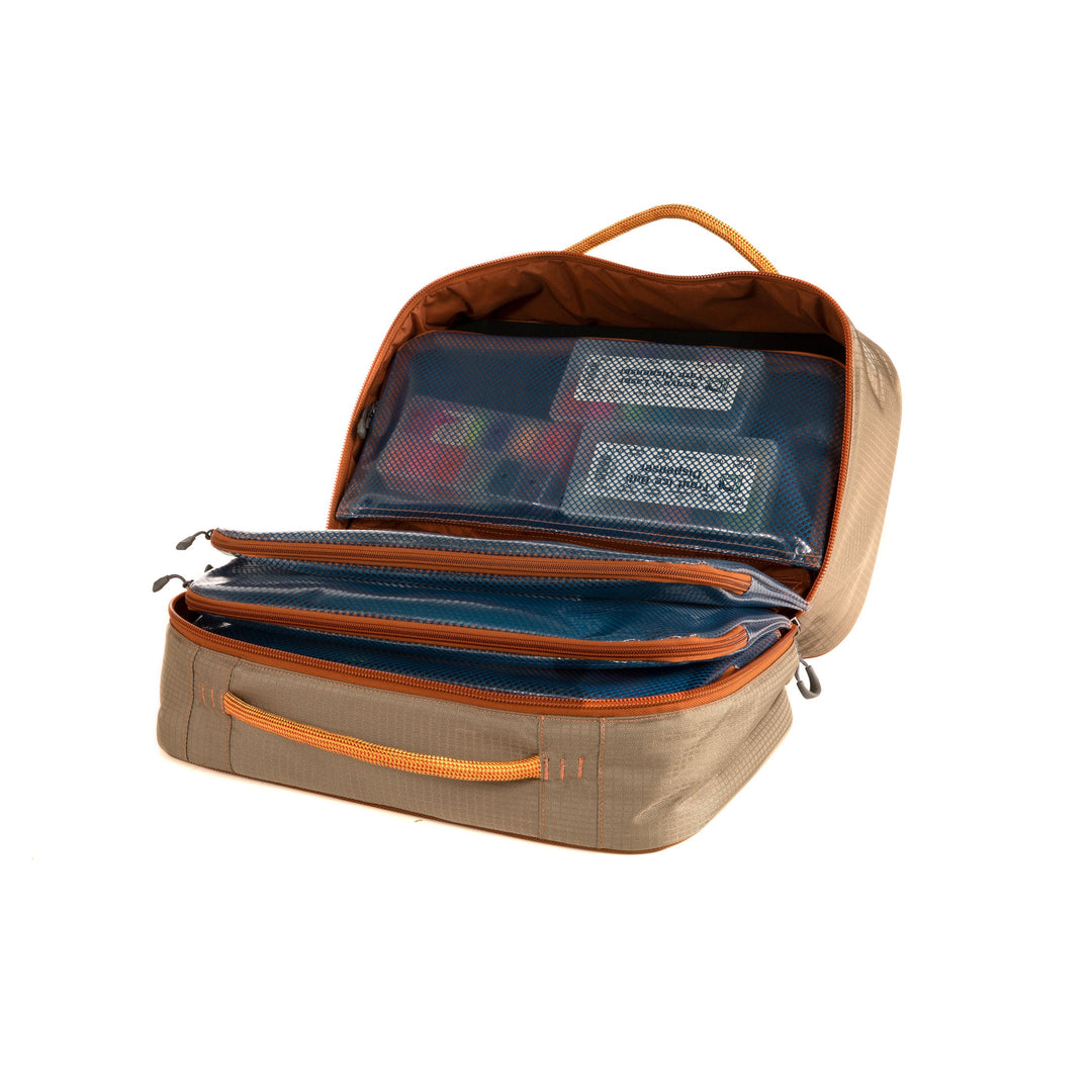 Fishpond Tailwater Fly Tying Kit clear mesh material pouches
