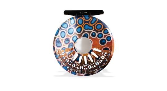 Abel TR Fly Reel - 4/5 Ported, DeYoung Cutthroat Flank