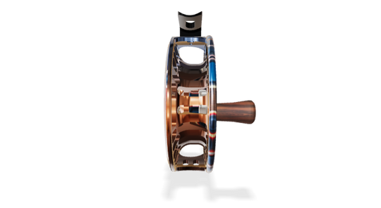 Abel TR Fly Reel - 4/5 Ported, DeYoung Cutthroat Flank