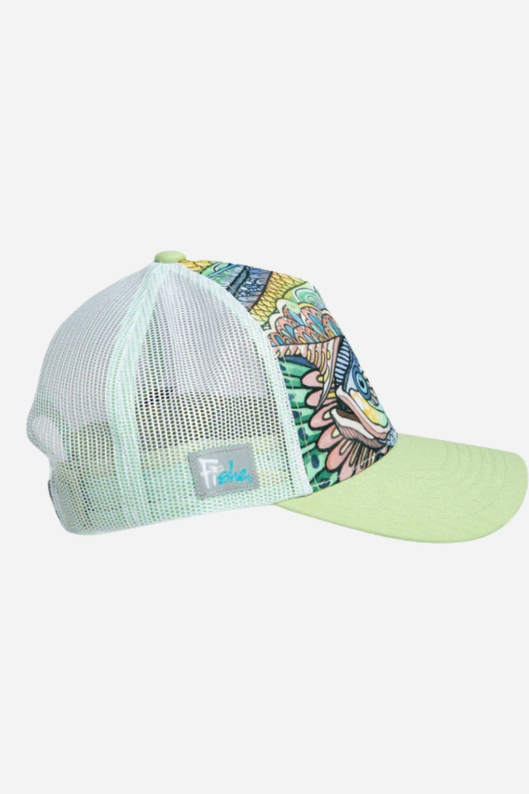 Tropical Tarpon Abstract Trucker Hat