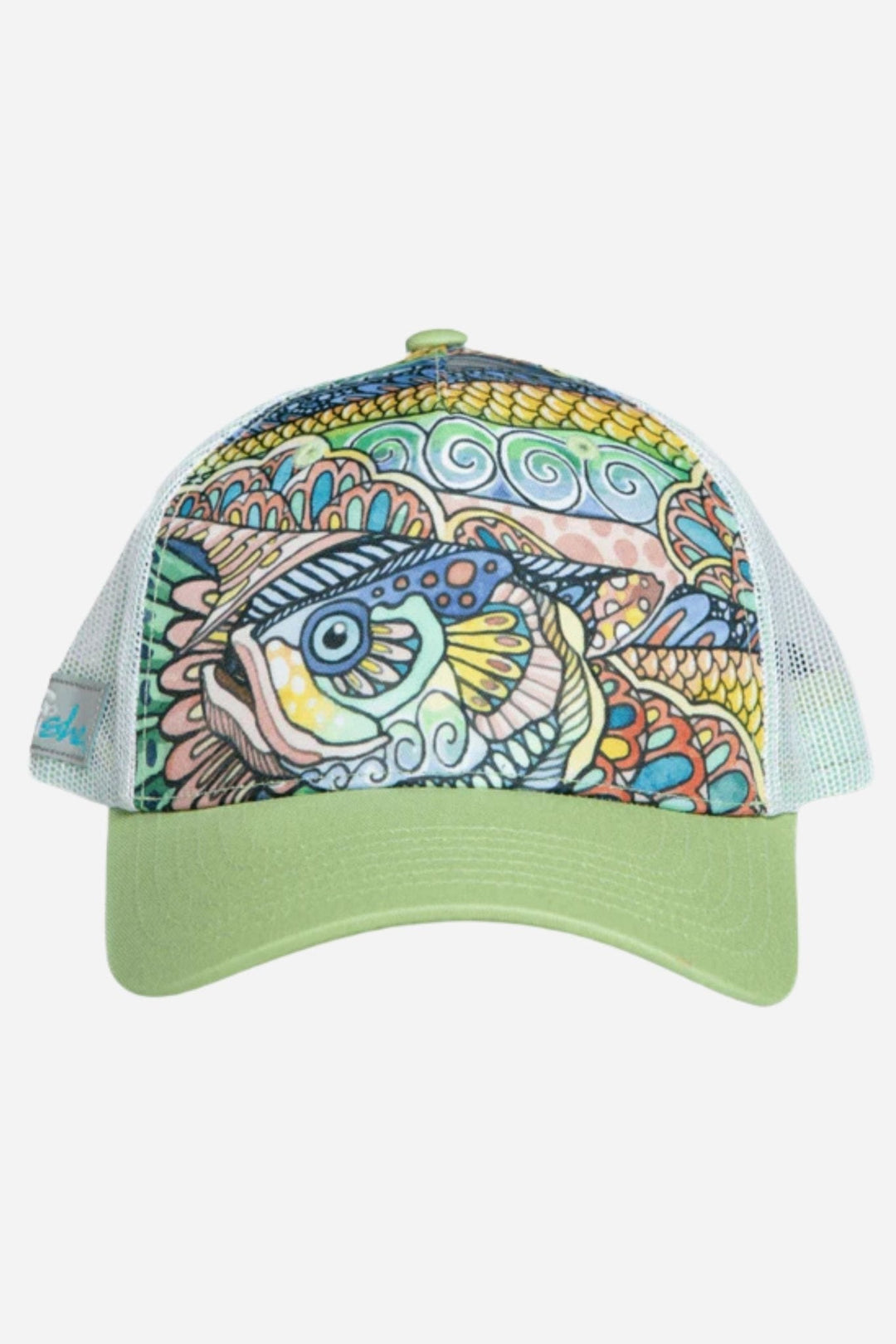 Tropical Tarpon Abstract Trucker Hat