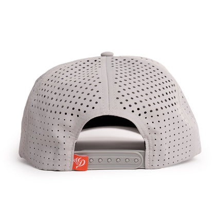 Duck Camp - Trout Patch Perforated Hat - Grey