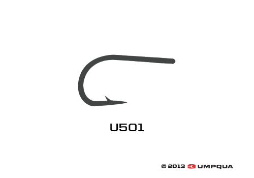 Umpqua U-Series U501 Fly Tying Egg Hooks 50 packs