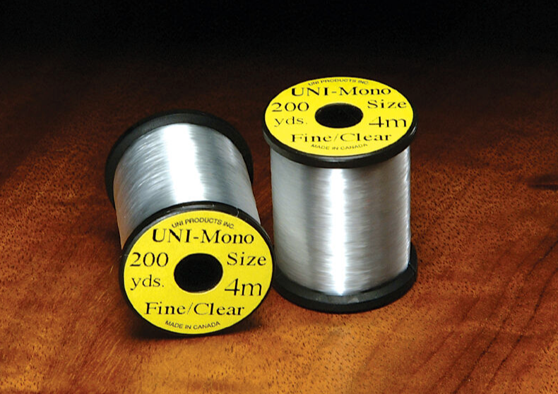Uni Clear Monofilament 3/0 Thread - Fly Tying