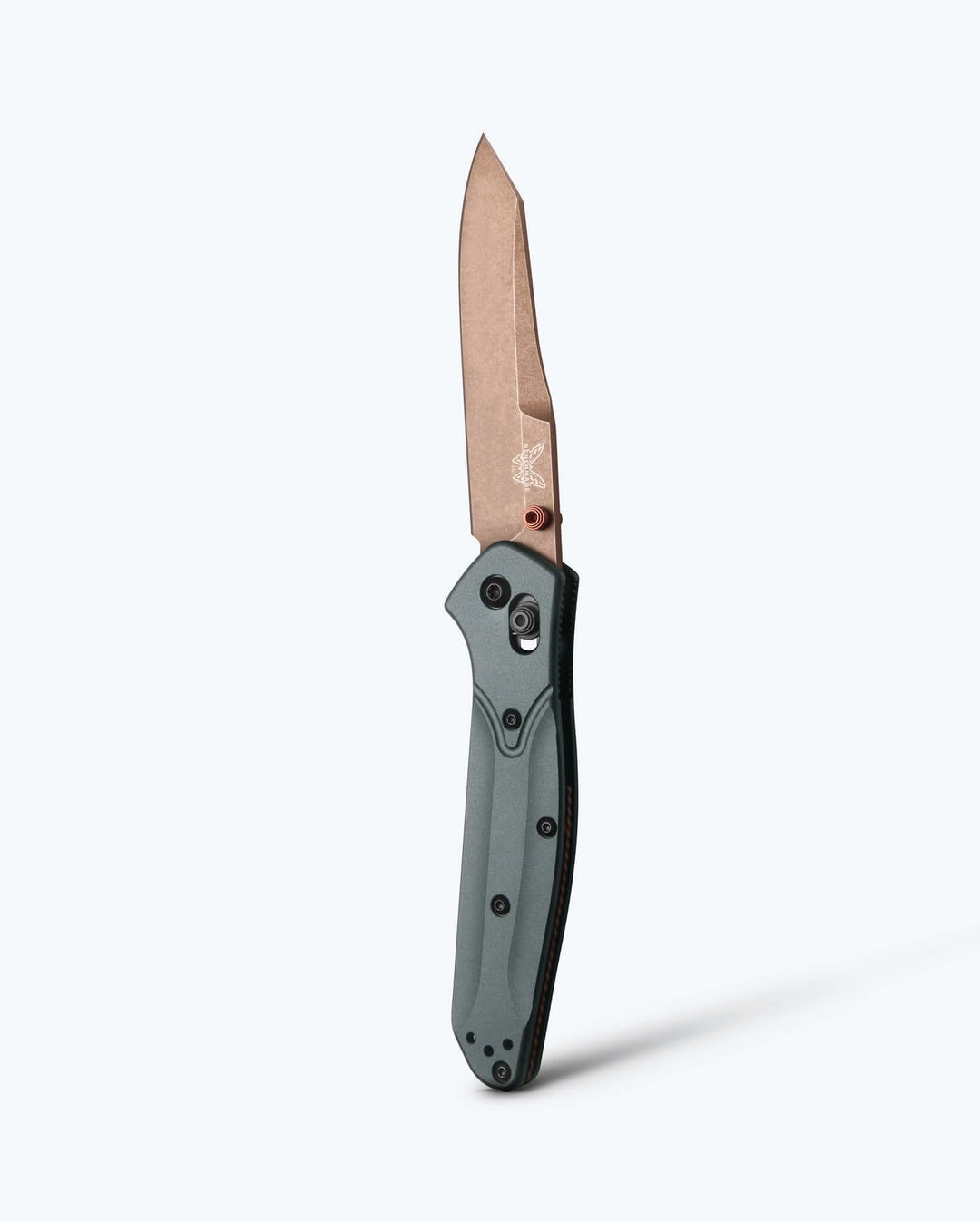 Benchmade 940FE-2601 Osborne Taiga Green, open tip up
