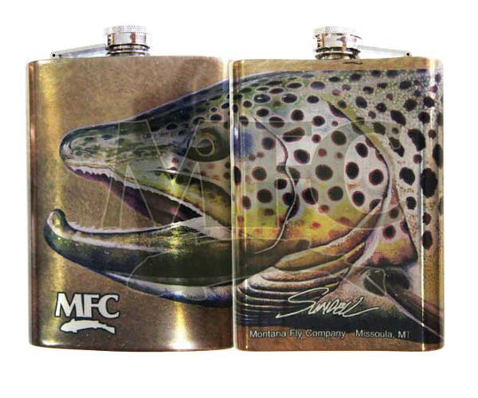 Montana Fly Company Stainless Steel Hip Flask